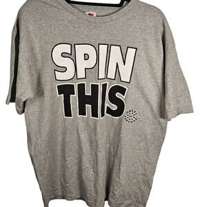 Vintage Wheel of Fortune Game Show Shirt Spin This Size Large Made USA Single